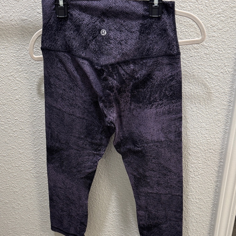 lululemon athletica Align 23’ Purple/black Leggings